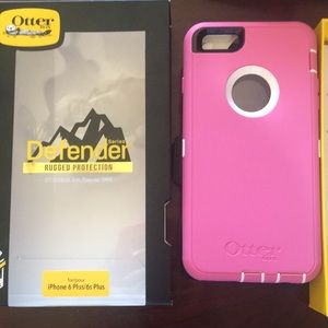 Otter Box Defender pink iPhone 6 plus / 6s plus